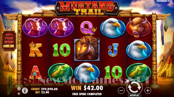 Situs slot gacor online gampang maxwin di Mustang Trail Pragmatic Play